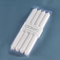 莫兰迪色长杆香薰蜡烛甜蜜婚礼伴手礼宴会烛光晚餐彩色渐变色杆蜡 class蜡烛一盒(无烟无味)