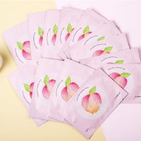 稚优泉椰椰卸妆湿巾温和眼唇深层清洁脸部一次性不刺激单片装 蜜桃苏打卸妆湿巾一盒(40片)