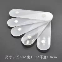 美甲透明展示条亚克力指甲磁铁展示片美甲店作品成品展示辅助工具 磁石展示片(6片)