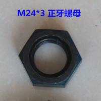 圆盘台锯配件 夹板 锯片压板木工锯片夹盘木工机械配件圆锯机压盘 M24*3.0 粗牙螺母 正牙