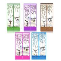 夏季纱门防蚊门帘纱窗网自粘式磁铁窗纱家用魔术贴沙窗自装免打孔 [颜色款式随机]图钉款只适合于木门 宽70高200cm