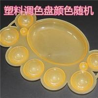 DYM美甲彩绘画花工具15支笔套装丙烯颜料拉线笔排笔雕花笔调色盘 2个调色盘