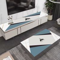 新款茶几桌布防水防油免洗家用餐桌桌布防烫茶几桌垫长方形茶几布 [皮革桌垫]ZH 麋鹿10号 [鼠标垫]27X35CM