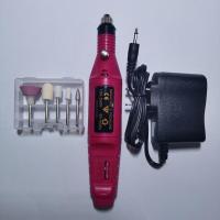 电动打磨工具卸甲抛光皮灰指甲美甲打磨机卸甲机小电磨文玩玉 220V插电型 通用打磨(6支磨头)