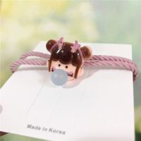 ins8款林深不知处花仙子吹泡泡女孩公主皮筋可爱甜美学生头绳发圈 小鹿仙1个