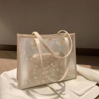 南风史努比联名款 手提托特包包女夏季透明果冻包大容量单肩大包 大包+小包