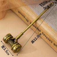 [48小时发货]斗罗大陆动漫周边唐三昊天锤金属玩具武器模型钥匙扣挂件儿童玩具 20CM昊天锤(青古铜)