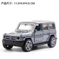 吉普牧马人合金回力越野车模型双开门儿童男孩玩具车蛋糕摆件 2越野(奔驰)
