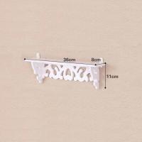 免打孔壁挂墙上置物架客厅卧室墙面装饰挂架创意花架收纳架装饰架 小号架子