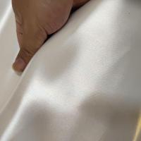 特厚白色色丁布绸缎布 台布 婚纱布料 毕业设计