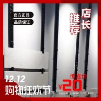 挂墙瓷砖展示架木地板样板架石材展架冲孔条地板砖架子陶瓷样品架 高1.8米加厚*2对挂钩