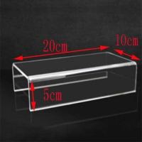 亚克力鞋架鞋托透明两层阶梯价男女式鞋支架鞋店鞋子陈列架 1层长20宽9高5