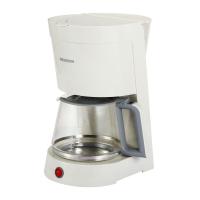 小型咖啡机家用全自动多功能滴漏式蒸气泡咖啡壶煮茶一体机迷你 KA4052 咖啡机 白色