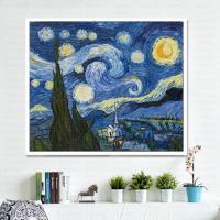 砖石绣星空十字绣满绣新款5d全贴满钻钻石画小幅卧室客厅砖石画 [满钻全贴]50X45送全套工具