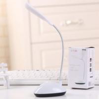 新疆全国台灯新款创意折叠小台灯学生学习护眼书灯节能 白色