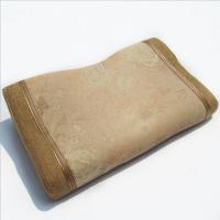 夏季冰丝藤面凉席枕套全包蝶形成人单个50x30记忆枕专用换洗枕套 姜黄色(冰丝枕套) 50x30cm(蝶型)