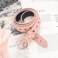 小皮带细装饰简韩国配连衣裙裤子衬衫时尚黑色酷ins风毛衣腰带女 粉色105cm