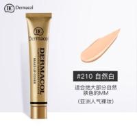 [保税直发]Dermacol黛玛蔻遮瑕膏防水纹身痘印斑黑眼圈小金管 #210(自然白)