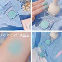 橄榄皮天菜湖蓝色GOGO TALES戈戈舞单色眼影碎闪102浅蓝M172同款 HOLD LIVE浅蓝蓝