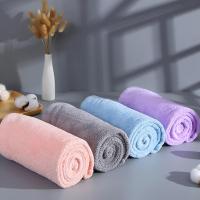 双层干发帽超强吸水浴帽洗头发擦头发速干毛巾懒人速干神器盘发巾 一条特价[颜色随机] 单层加厚(特价)