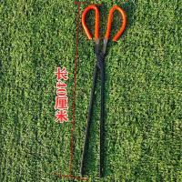 火钳夹 家用 烧火 土火钳 手工锻打火钳夹家用铁钳 锻打铁火钳40厘米