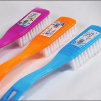 多功能塑料鞋刷长柄弯柄鞋刷子清洁刷软毛洗鞋刷洗衣刷板刷皮鞋擦 1006#塑料鞋刷(3把)