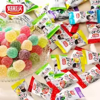 好彩头小样酸q糖 混装软糖橡皮糖结婚糖喜糖散装果汁糖果 [小样糖 散称 200g]