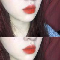 云柔棉花糖空气雾面哑光唇釉女学生款不掉色不沾杯显白唇泥防水 01#元气血橙