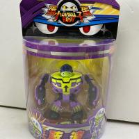 灵动创想蛋蛋小子儿童礼物玩具蛋变形机器人手办动漫批发地摊货 1313-弹射-蓝波