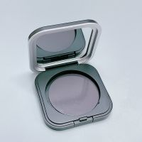 [粉饼盒空盒替换盒植绒粉扑方形便携香蕉粉饼kvd分装盒空盘 方形磁吸粉饼盒空盒