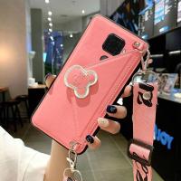 暴力熊卡包华为nova6手机壳nove6se零钱包NOVO7i钱包nava5pro闪粉 华为nova5iPro-粉色XX