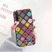 华为nova5z手机壳nove5i腕带nowa5pro保护套navo5ipro软硅胶NOVO5 炫彩方格 nova5