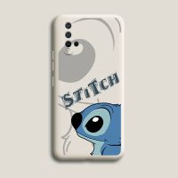 华为nova5pro手机壳nova5/nova5i/5ipro软保护套史迪仔液态硅胶男 nova5[侧脸史迪仔-古董白]