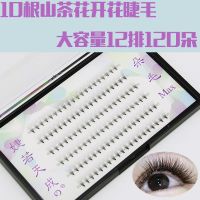 嫁接睫毛朵毛10根开花柔软浓密自然种植美睫师6排量贩装120朵 大包装6排(8mm)