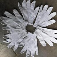 劳保棉纱手套工地干活二级残次品尼龙手套搬砖修车黑加丝手套维修 二级次品24双