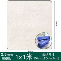 露营野餐垫防潮垫加厚打地铺户外便携防水睡垫帐篷家用野炊地垫子 轻便款[2.5mm] 1.0x1.0米