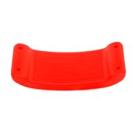 小孩秋千室外儿童室内家用秋千摇椅户外单杠吊绳座椅庭院成人吊床 红色弯板[没有绳子和挂钩]