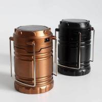 多功能露营灯马灯帐篷灯手提充电手电筒户外野营无线led太阳能灯 干电池[G85棕色]拉伸马灯-单用