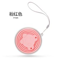 旅游用品神器出国出差旅行洗漱包装备套装女创意便携式洗漱杯 粉红色