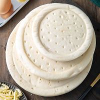 披萨饼胚半成品饼底马苏里拉奶酪芝士碎拉丝匹萨比萨套餐6寸8寸9 6英寸厚饼3个装(新手试用)