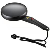 薄饼机家用春饼春卷皮烙饼机千层小型全自动便捷电饼档烙饼锅陆炜 午夜黑(锅面直径18厘米)低功率 单品