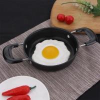 麦饭石不粘锅汤锅炖锅家用煲汤锅熬粥煮面锅平底锅电磁炉燃气通用 12厘米迷你双耳汤锅不带盖