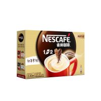 雀巢咖啡1+2奶香拿铁微研磨30条盒装三合一即溶速溶咖啡粉提神 雀巢奶香30条-[一盒]