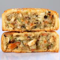 [热卖]月饼批发中秋广式月饼礼盒手工老五仁月饼黑芝麻 [1斤装]5个大月饼 [传统椒盐口味]