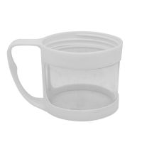 保温杯水杯盖外盖多款保温杯子 随手杯盖 盖子 随行杯盖 外盖配件 通用配件--白色(必须尺寸一致) 大号(内径6CM)