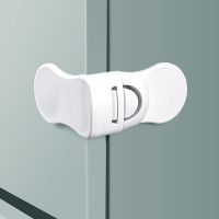 儿童Z直角安全锁防开抽屉饮水机卡扣柜门柜子锁扣防烫防宝宝夹手 3M升级款[2只装]