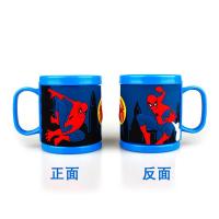 卡通儿童牙具刷牙杯子可爱男女宝宝洗漱杯家用牙刷杯防摔加厚牙缸 蓝色蜘蛛侠