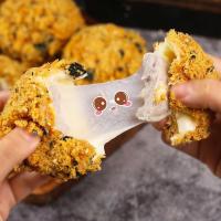 芋泥肉松麻薯大贝紫薯豆沙夹心芋头贝贝蛋糕维斯手工制作紫米大贝 芋泥大贝蛋糕两个(110g/个)