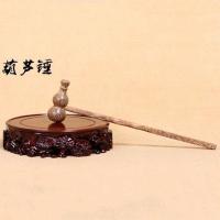 鸡翅木质按摩锤子敲背捶腿部穴位拍打经络按摩器敲打锤按摩棒 单用葫芦捶