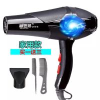 吹风机家用理发店发廊电吹风冷热风大小功率不伤发学生宿舍吹风筒 家用版买一送三